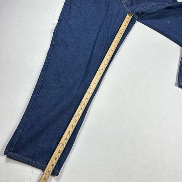 LL Bean Men’s Relaxed Fit Jeans Medium Wash 100% Cotton Classic Straight 40X32 - Picture 14 of 16